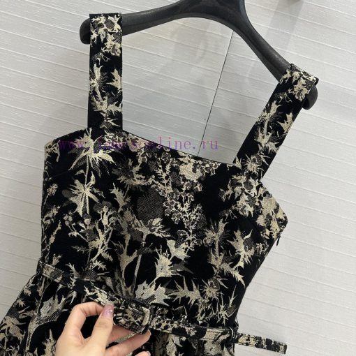 High End BL73668 Dior 25 Early Spring Vacation New Product Black Gold Vessel Ruyi Flower Elemen 6n9ry797 - Image 5