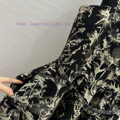 High End BL73668 Dior 25 Early Spring Vacation New Product Black Gold Vessel Ruyi Flower Elemen 6n9ry797 - Image 6