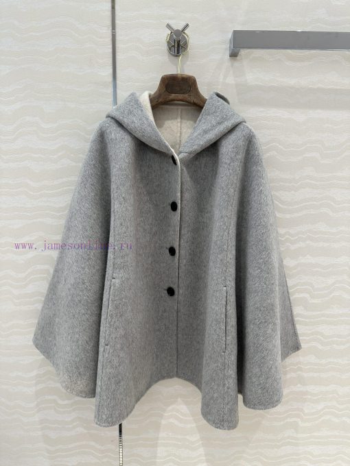 High End Quality AW71516 Loro Piana Luxury Vintage Style Double-sided Craftsmanship Hooded Cash tqmfw5zk
