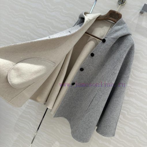 High End Quality AW71516 Loro Piana Luxury Vintage Style Double-sided Craftsmanship Hooded Cash tqmfw5zk - Image 8