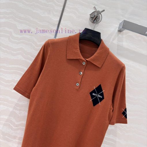 Top Selling Recommendation: AT75530 Miu Miu Girl's Outfit Fashionable And Sharp Cut Polo Collar pz344v1v - Image 3