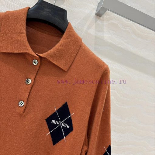 Top Selling Recommendation: AT75530 Miu Miu Girl's Outfit Fashionable And Sharp Cut Polo Collar pz344v1v - Image 4