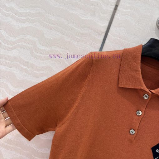 Top Selling Recommendation: AT75530 Miu Miu Girl's Outfit Fashionable And Sharp Cut Polo Collar pz344v1v - Image 5