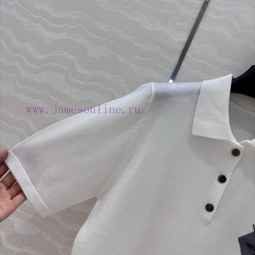 Top Selling Recommendation: AT75530 Miu Miu Girl's Outfit Fashionable And Sharp Cut Polo Collar go57qrbf - Image 5