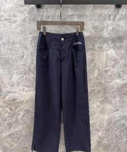 ZK60231 Chanel 25Ss Early Spring New Embroidered Letter Logo Casual Pants 丨 This Pair Of Pants kp1pgedv