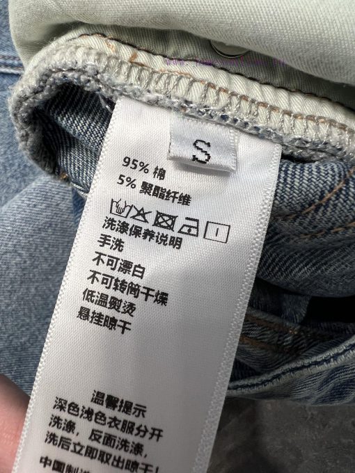 ZK60233 Chrome Hearts 25Ss Early Spring New Colorful Cross Skin Washed Jeans | Produced Super V gpou00kq - Image 10