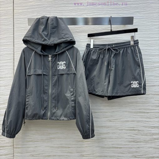 CT75537 Celine 25 Spring/Summer New Collection British Style Casual Set Solid Color Series Simp i76fqn9w