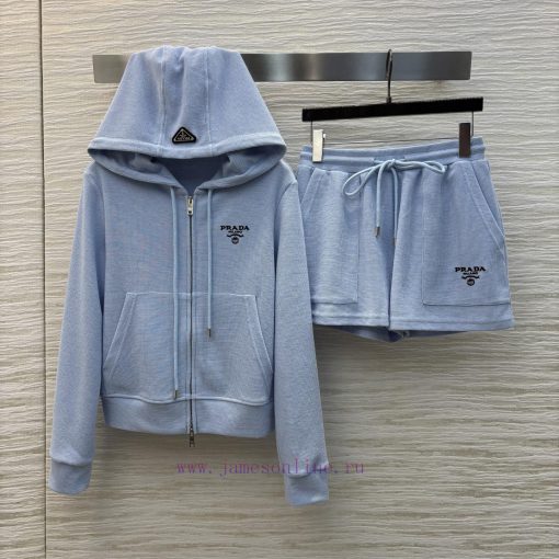 CT75550 Miu Miu Miu 25 Early Spring New Collection Lavender Purple Sunscreen Set Hooded Zipper yffu6t2b