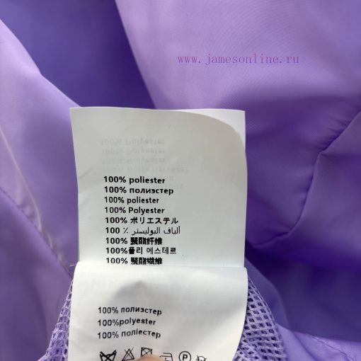 CT75550 Miu Miu Miu 25 Early Spring New Collection Lavender Purple Sunscreen Set Hooded Zipper e10hdwma - Image 10