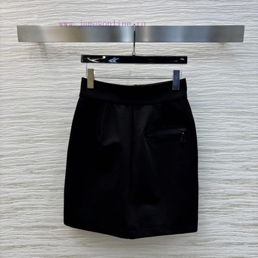 CB75557 Louis Vuitton 25 Early Spring New Collection High Waist Zipper Hip Wrapped Short Skirt itciat2f - Image 9