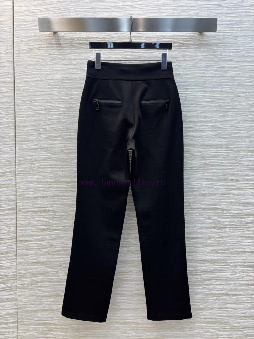 CK75558 Louis Vuitton 25 Early Spring New Collection High Waist Front Zipper Tight Pants Comfor fyijakvq - Image 9