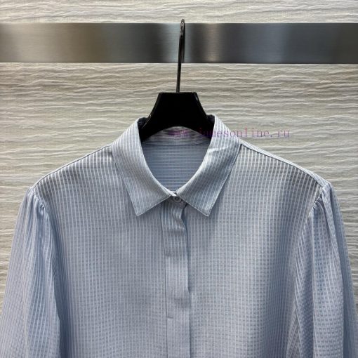 CC75570 Is A Niche Design For Spring And Summer With A Grid Patterned Lapel Shirt That Is Perfe 79kdayqc - Image 3