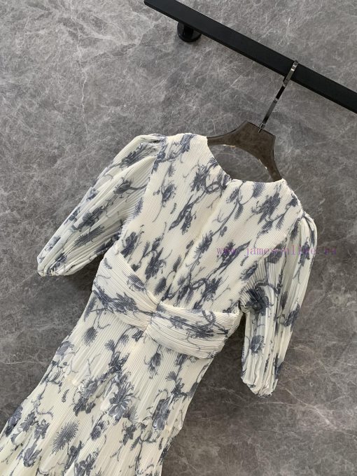 Original Development ️ZL56992 Zimmerma * N 2024 Spring/Summer New Bubble Sleeve Ruffle Mid Leng tw2lf4sc - Image 5