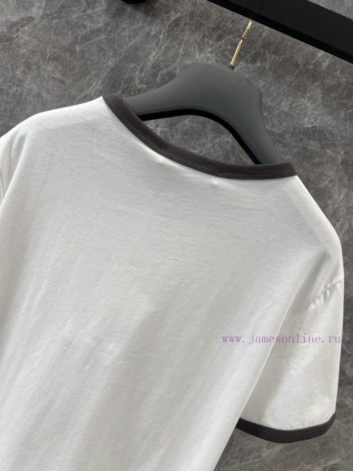 ZT60250 Dior 25Ss Early Spring New Sport Style Flag Grid Printed T-shirt | YB Developed And Pro 0nqp59k1 - Image 5