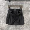 ZK60252 Alexander Wang 25Ss Early Spring New Double Waisted Design Workwear Wind Pressure Pleat a1cr0gv4
