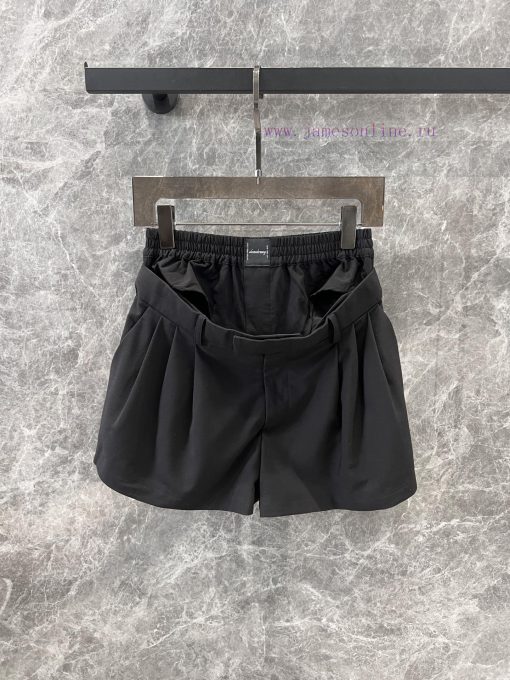 ZK60252 Alexander Wang 25Ss Early Spring New Double Waisted Design Workwear Wind Pressure Pleat a1cr0gv4