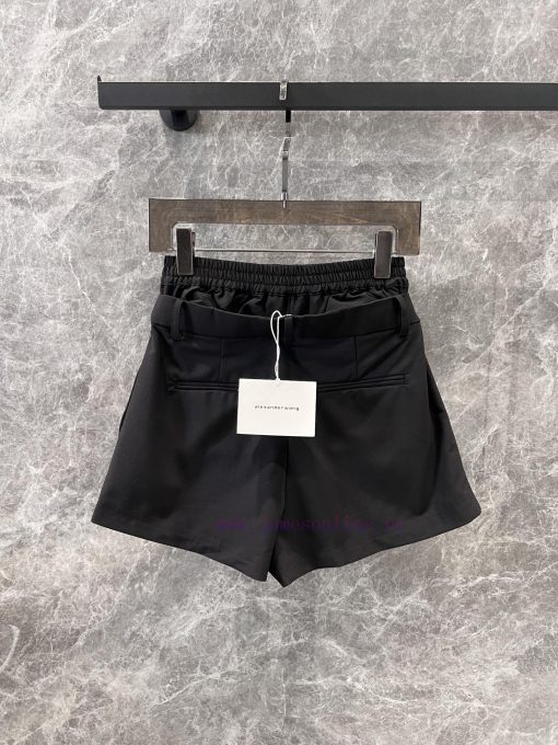 ZK60252 Alexander Wang 25Ss Early Spring New Double Waisted Design Workwear Wind Pressure Pleat a1cr0gv4 - Image 3