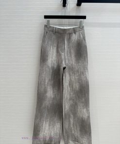 Strongly Recommend BK75589 Es Lace King's New Vintage Gray Printed Trousers Featuring A Classic ymyh0knw