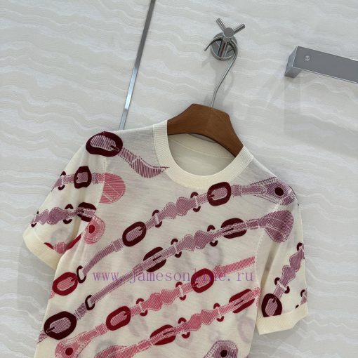 AT75116 H Majia 25s Spring/Summer New Product Coaching Remix Series Printed Wool Top Imported 1 xyvtivno - Image 3