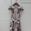 ️ AL75595 H Floral Stirrup Pattern Chain ️ Rope Printed Silk Dress With Full Positioning 100% S avums7yc