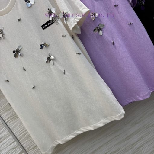 CT75619 Miu Miu 25 Early Spring New Collection Customized Heavy Duty Nail Diamond 3D Flower Cry n370xub0 - Image 7