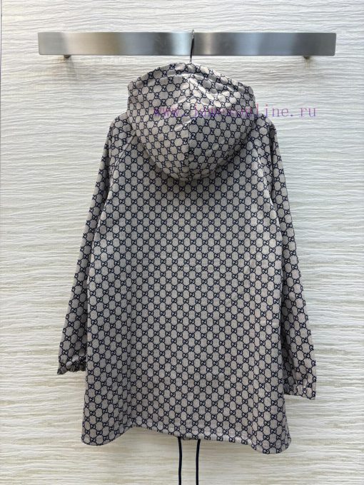 CW75625 Gucci 25 Spring/Summer New Collection Double G Hoodie Long Half Button Hoodie Loose Edi arzb2arp - Image 9