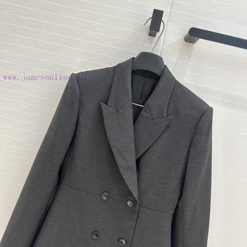 Strongly Recommend BW75680 PR Intellectual Fashionable Dressing Style High-end Gray Spliced Str zji024y4 - Image 3