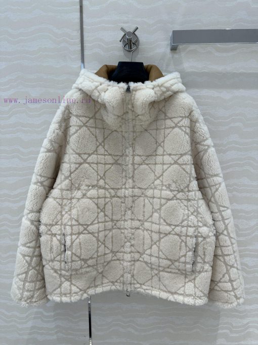 AW73029 Miss D High-end Quality Fur Integrated Hooded Jacket Customized With Teddy Velvet And C lzck03y6 - Image 2