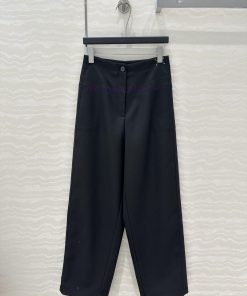 AK72962 Magi MM Mom's Long Leg High End Vertebral Suit Pants With No Side Bags Cross Cut Design 2kia6qgp