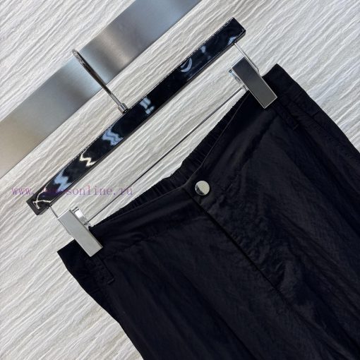 CK75697 Summer Lazy High-end Cool Pants With Elastic Waist Straight Leg Work Pants High Waist S bwh0gv4p - Image 6