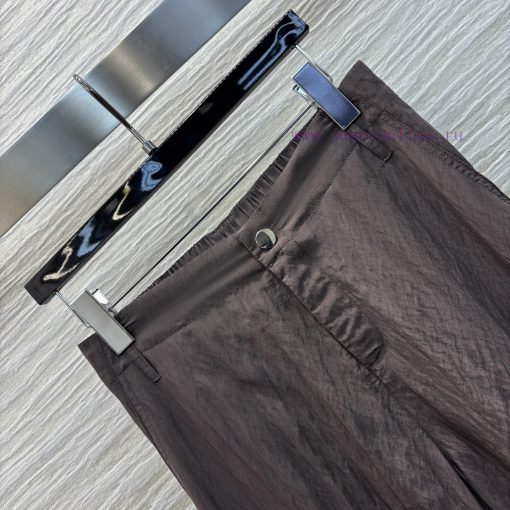 CK75697 Summer Lazy High-end Cool Pants With Elastic Waist Straight Leg Work Pants High Waist S lzoa8vgb - Image 6