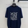 Highly Recommended BT75705 Max * 25 New Product Color Blocking Logo Jacquard Short Sleeved Knit 9v8wg4ni