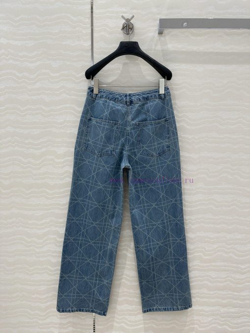 High End 🤞 AK75095 Miss Dior's New Product The Original Customized Plaid Retro Washed Straight w6j69g01 - Image 9