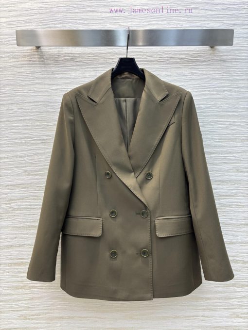CW75717 Ralph 25 Early Spring The Green Suit Jacket Is Made Of 100% Lightweight Wool Fabric Wit 0o28fzgp - Image 2