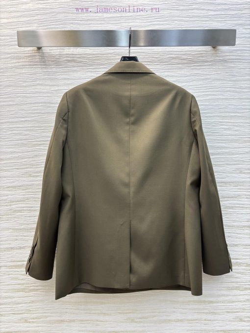 CW75717 Ralph 25 Early Spring The Green Suit Jacket Is Made Of 100% Lightweight Wool Fabric Wit 0o28fzgp - Image 9