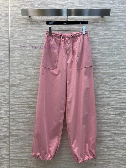 The New CK75722 Drawstring Elastic Waisted Workwear Style Casual Pants For Spring And Summer Ar utxxr8uy