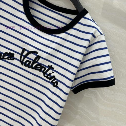 AT75750 V Series 25s Early Spring New Product Stripe Control Must Enter Pure Cotton Embroidered k1xqylcl - Image 4