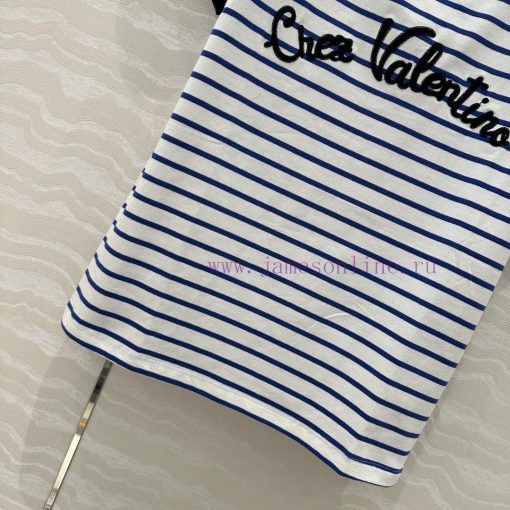 AT75750 V Series 25s Early Spring New Product Stripe Control Must Enter Pure Cotton Embroidered k1xqylcl - Image 7