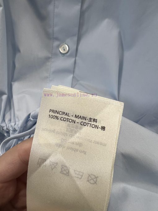 ZC60300 Louis Vuitton 25Ss Early Spring New Small Fly Sleeve Drawstring Lace Shirt | Yb Develop 47b0rl4c - Image 10