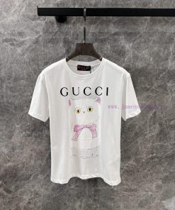 ZT60315 Gucci 25Ss Spring/Summer New Cartoon Fun Printed Short Sleeved T-shirt | The Product Ha 742ikjle