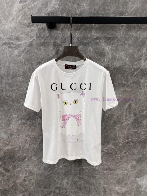 ZT60315 Gucci 25Ss Spring/Summer New Cartoon Fun Printed Short Sleeved T-shirt | The Product Ha 742ikjle