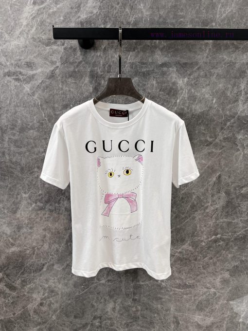 ZT60315 Gucci 25Ss Spring/Summer New Cartoon Fun Printed Short Sleeved T-shirt | The Product Ha 742ikjle - Image 2
