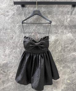 ZL60316 Dior 25Ss Early Spring New Sexy Socialite Style Three-dimensional Butterfly Bow Straple 036lg4a1