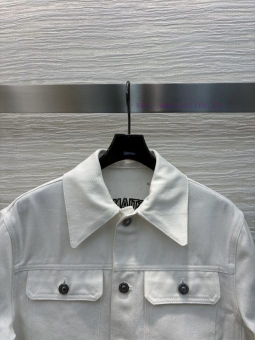 CW75765 Dior 25 Early Spring New Collection Snake Star Pattern Printed Denim Jacket With Snake t05vjgey - Image 4