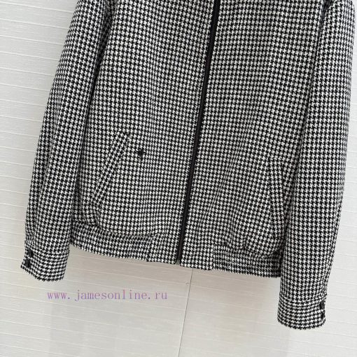 Strongly Recommend The BW75770 Di * 25 Early Spring New Product The Thousand Bird Grid Jacket J gt23af9w - Image 7