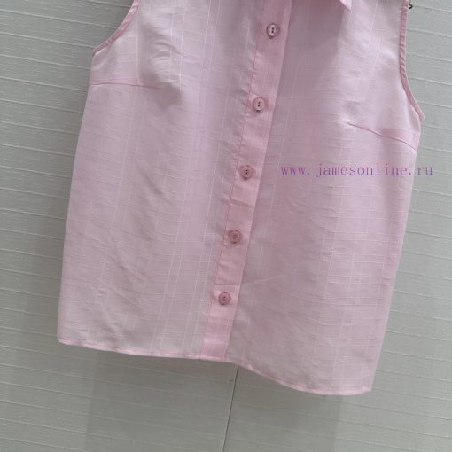 High End Quality 🤞 BC75773 Cha * 25c New Product French Simple Sleeveless Shirt Original Develo ikocn7os - Image 8