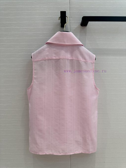 High End Quality 🤞 BC75773 Cha * 25c New Product French Simple Sleeveless Shirt Original Develo ikocn7os - Image 10