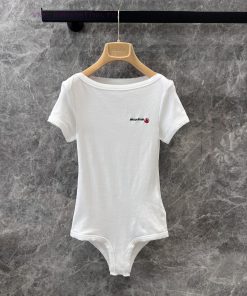 ZT60320 MiuM * U 25Ss Early Spring New Petit Bateau X Miu Co Branded Letter Small Sailboat Logo kop13z77