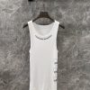 ZT60321 Chorme Heart 25ss Spring/Summer New Sanskrit Printed Tank Top | Produced For Multiple W s8e9hre2