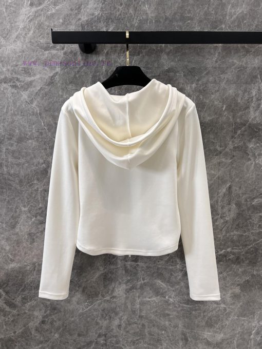 ZT60326 Chanel 25Ss Spring/Summer New Hooded Zipper Jacket+Comfortable Casual Pants Set | Produ q05k2tmo - Image 4